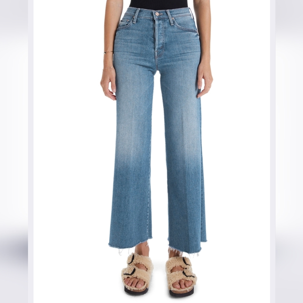 MOTHER Denim, Tomcat Roller Fray, Size 24